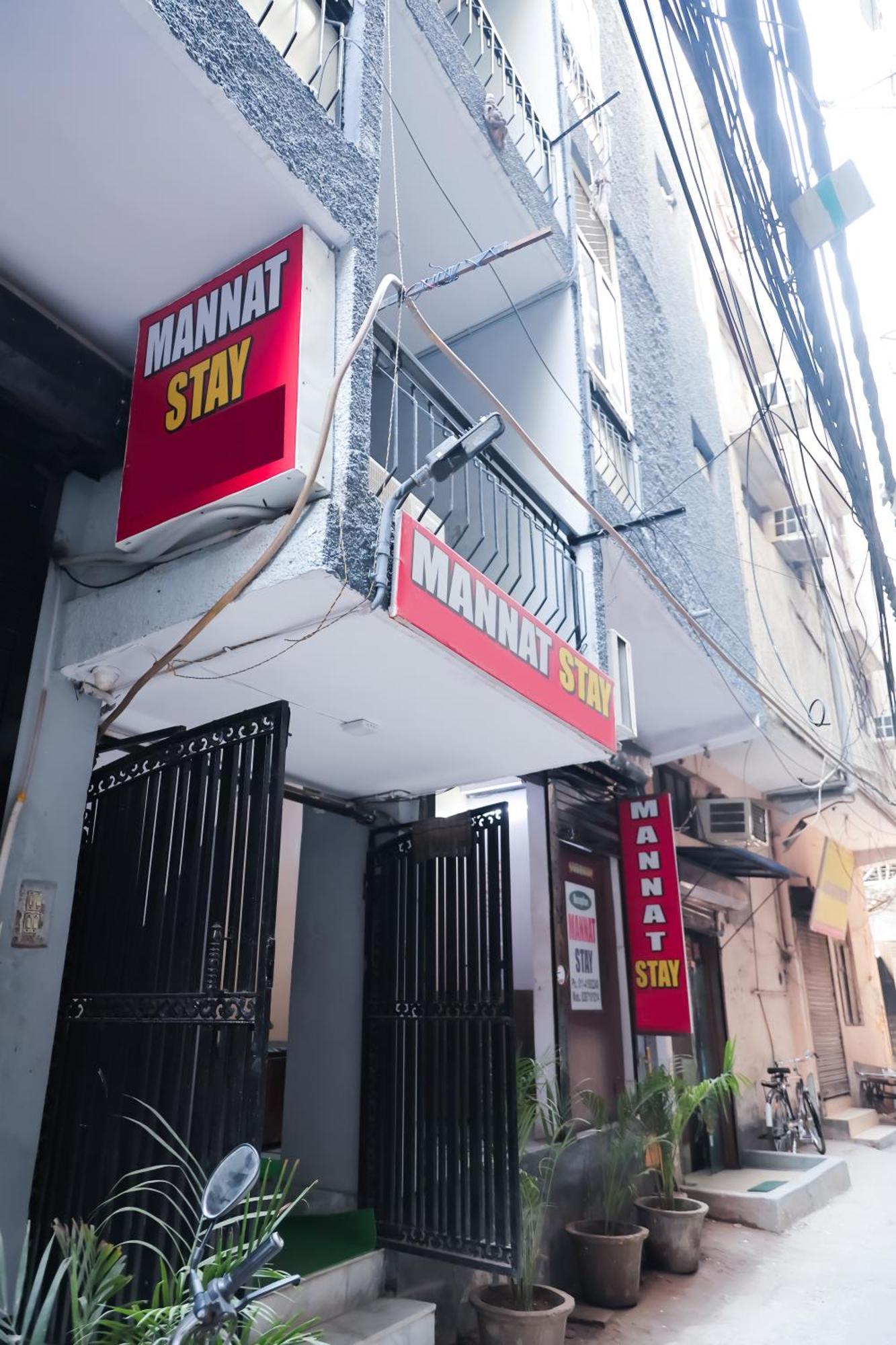 Mannat Stay Hotel - Laxmi Nagar New Delhi Eksteriør billede